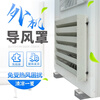 SDFFKOS air conditioner outdoor unit bracket windshield and wind deflector changed to wind guide to prevent direct blowing cooling shield wind deflector DFB-450 (upgrade) length 450*width 450