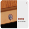 Muyun wood grain transfer locker four-door red wood grain staff locker with lock steel bag locker iron leather shoe cabinet staff dormitory changing wardrobe