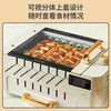 Electric grill pan, electric oven, household barbecue meat plate, barbecue grill, skewer machine, multi-functional grilled fish pot, Korean frying pan KL pot KL-