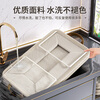 Nature House Tianshan Cotton and Linen Storage Basket Wardrobe Storage Box Sorting and Layering Artifact Clothes Storage Box Storage Box Organizing Box Thickened Tianshan Cotton and Linen Built-in Steel Frame Washable (47*28*20) Upgraded PP Bottom Plate No Odor