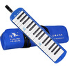 Swan (SWAN) 32-key mouth organ teaching model for students, children and adults, professional playing mouth organ instrument sky blue