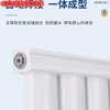 Qinkai steel radiator large water channel household central heating water heating radiator wall-mounted horizontal bedroom living room heating 400mm vertical 1.2 meters high 4 columns long (thickness 2.0)