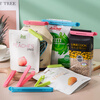 Baijie food sealing clip, food clip, snack sealing clip, kitchen fresh-keeping bag sealer, tea bag clip, 12 pieces
