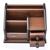 Fat scenery storage box wooden living room coffee table desktop pen holder glasses business card storage box creative office drawer-type storage box imitation mahogany pen holder storage box