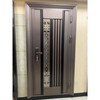 Zhuolan stainless steel Korean door household ventilation door middle door single-open anti-theft door ventilation double door sincere model 980x2200mm