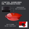 Staub French imported cyclone nail seafood pot double-ear soup cooking pot seafood pot cherry red 28cm 40511-474