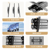 The repair will be suitable for Changhong TV bracket wall-mounted 55 65 70 75 85 100-inch wall-mounted universal 43-80-inch thickened and widened fixed version with a width of 660mm