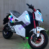 Pachin Little Monkey Z6 electric motorcycle mid-mounted high-speed high-power modified cool electric motorcycle 1200 watt 72v35 battery life 100 kilometers