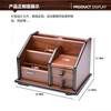Fat scenery storage box wooden living room coffee table desktop pen holder glasses business card storage box creative office drawer-type storage box imitation mahogany pen holder storage box