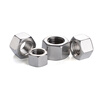 Jinggong 304 stainless steel thickened hexagonal nut stainless steel thickened nut thick screw cap GB6175 40% off M8*1.25 thickness 7.5mm 5 pieces