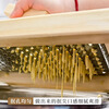Beige Shanxi specialty noodle pressing tool, 饥饹面crumbling bed, household tadpole pressing, tadpole pressing, bean noodle pressing joint, 4mm wooden pressing bed + pressing pusher, regular style