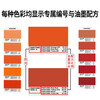 SF Express new version of PANTONE color card international standard universal spot color starting with 1-7 CU color card upgraded version GP1601B color card formula guide printing
