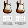 FENDER Fender electric guitar SQ Affinity series ST-type flame pattern single and double maple fingerboard ocher gradient