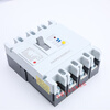 Three-phase four-wire plastic case leakage protector 160A250A with light adjustable 380V leakage circuit breaker 4p 250A