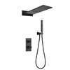 Guduo GDOU bathroom rain shower ceiling spray bathroom wall-mounted concealed constant temperature shower set 86692K