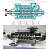 He Jiangong horizontal multi-stage centrifugal pump booster pump D12-25 boiler pump hot water circulation pump clean water pump high pressure and high lift contact customer service