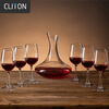 CLITON red wine glass set, stemware, wine divider, 10-piece wine set, home wine glass decanter, H style