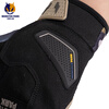 MONSTER PARK motorcycle riding gloves for men, anti-fall, wear-resistant, touch-screen motorcycle riding equipment for women, summer, black L