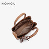 Honggu Women's Bag Shoulder Bag Women's Handbag Cowhide Crossbody Bag Silk Scarf Matching Princess Diana Bag New Year's Birthday Gift
