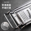 Zhixu shredded artifact, stainless steel potato shreds, radish shreds, multifunctional grater, old-fashioned grater, shredder, thickened thick shreds/thin shreds/thin slices