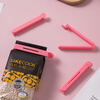Baijie food sealing clip, food clip, snack sealing clip, kitchen fresh-keeping bag sealer, tea bag clip, 12 pieces