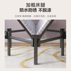 New appearance (no installation) folding bed single bed office lunch break bed home companion bed hard bed iron bed YZC03 bold and thickened 4-fold bed 1.2m wide