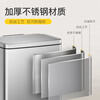 EKO pedal trash can 8L Yagang household large stainless steel bathroom kitchen with lid Zhang Ruoyun recommends 9361