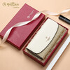 Goldlion Wallet Versatile Multiple Card Slots Coin Clutch Bag Clutch Mobile Phone Bag Valentine's Day Spring Festival Gift Off-White