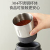 OQB German grinder household grinding ultra-fine grains, Chinese medicines, ultra-hard objects, small grinding and seasoning powder machine Munich Gray - wet and dry model, single cup body, strong power - ultra-fine grinding - silent design - suitable for multiple scenes