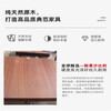 Pupan new Chinese style bedroom door solid wood door pure log new Chinese style room door solid wood Japanese style bedroom door Sapele red