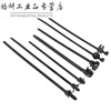 Automotive threaded head latch type buckle wire harness fixing tie fir tree type aircraft head sheet metal new energy auto repair No. 8 fir tree type F08LT releasable opening 66.