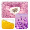 Fan Shengyu Bath Ball Bath Salt Ball with Dried Flowers 100g Adults and Children Fruity Bath Salt Ball Bubble Bath Bath Ball Bath Ball Heart-Shaped Dried Flower Bath Salt Ball 100g 6 Pack