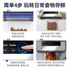 Jingyan German quality vacuum sealing machine fully automatic household fresh-keeping sealing packaging machine wet and dry vacuum machine compression sealing machine food vacuum packaging machine commercial new upgrade purple light sterilization