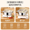 Thickened food-grade stainless steel pot clear soup pot household induction cooker special hot pot hot pot pot heightening quality model 32+ lid + hot pot spoon colander