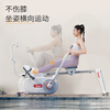 SUNNY sculls rowing machine home magnetically controlled intelligent silent foldable rowing machine indoor weight loss sports fitness equipment elegant white | shoulder exercises | free courses | door-to-door installation