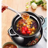 Dry-burning-resistant casserole stew pot large high-temperature resistant soup pot ceramic casserole pot household gas gas soup pot Honghua 8.2 liters (7-9 people)