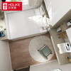 Haolaike tatami bed simple storage bed wardrobe desk cabinet combination second bedroom study whole house furniture customization prepaid deposit