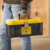 STANLEY multifunctional tool box plastic hardware tool storage box 16-inch tool box STST75785-1-23