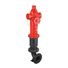 Outdoor above-ground fire hydrant model SS100/65mm pressure level 1.6Map matching with elbow and wrench table