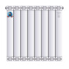 Xinfei radiator household water heating copper-aluminum composite radiator wall-mounted centralized living room heating bedroom in stock same day delivery 8580-18-5 white-bottom