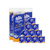 Vinda cored roll paper blue classic 4-layer 140g*10 rolls*3 bags toilet paper roll
