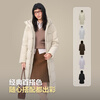 Bosideng 25 Years Winter Down Jacket 90 Down Women's Slim Extra Long Casual Thickened Hooded Stand Collar Jacket