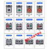 Risheng button box outdoor emergency stop switch button with waterproof box body IP67 industrial emergency stop control box one reset button