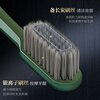 Japanese and windy Binchotan carbon soft bristle toothbrush small head cleans teeth and protects gums new and old random hair small head soft bristle toothbrush gray * 2 + green * 2
