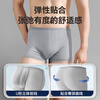 Freego pure cotton boxer disposable underwear men's cotton sterilized wash-free independent travel business men gray boxer 3XL
