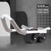Arokojian abdominal wheel Douyin same style automatic rebound abdominal muscle wheel home training black and red bracket abdominal muscle wheel + kneeling pad +