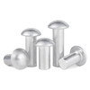 Jinggong Jinggong aluminum semicircular solid rivets round head rivets striking aluminum rivets semicircular rivets GB867 20% off 5x8 50 pieces
