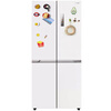 Midea 60 cm ultra-thin embedded cross-door four-door air-cooled frost-free first-class energy efficiency bottom cooling refrigerator with automatic ice making MR-460WUSPZE