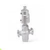 ESG pneumatic three-way selection valve DN15 DN20 25 double-acting normally closed steam liquid valve pneumatic angle seat valve welding DN25-double-acting normally closed 50 actuator