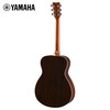 Yamaha (YAMAHA) FS830TBS Acoustic Solid Wood Veneer Beginner Folk Guitar Rounded Corner Guitar 40 Inch Smoke Brown